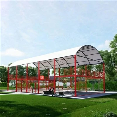 Padel Court Structure Roof